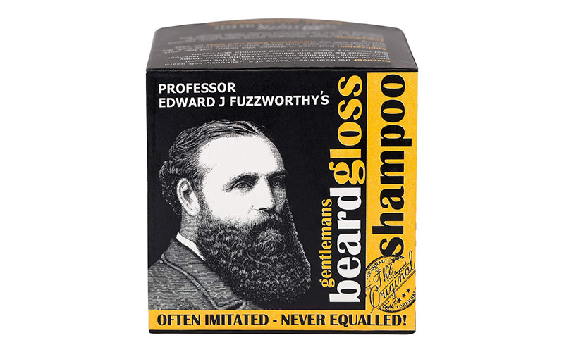 shampoing barbe Professor Edward J Fuzzworthy's