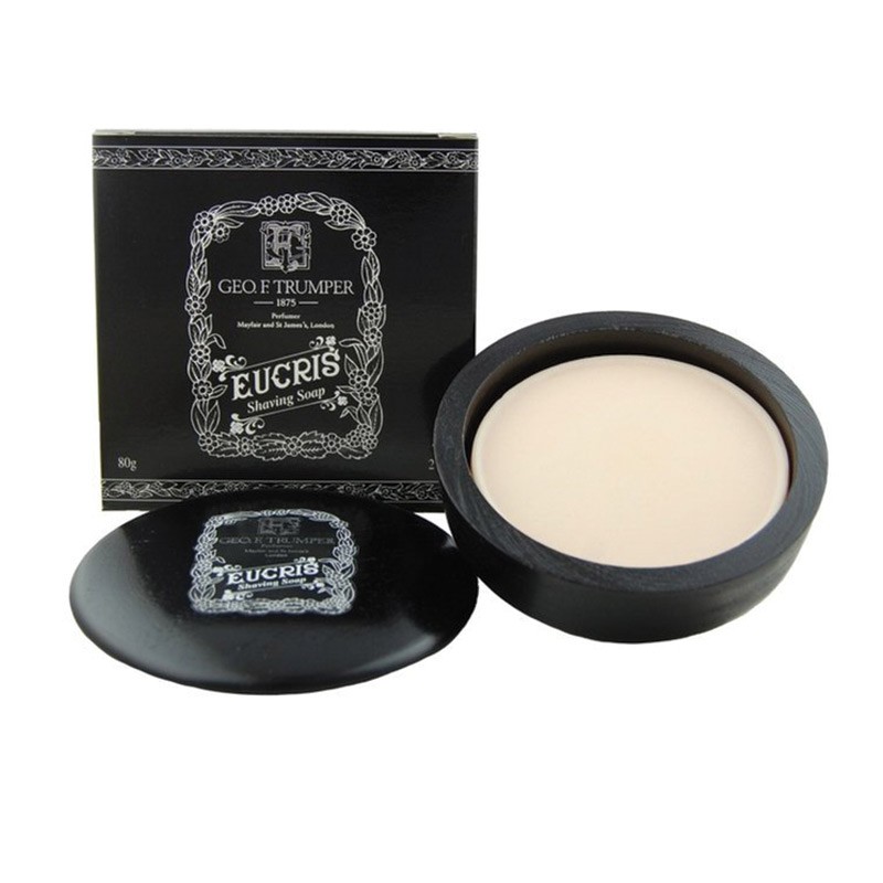 SAVON À BARBE EUCRIS AVEC SON BOL EN BOIS GEO F.TRUMPER