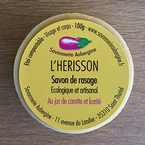 Savon de rasage bio Le Hérisson