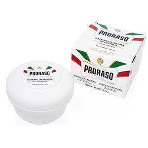 Savon de rasage proraso peau sensible